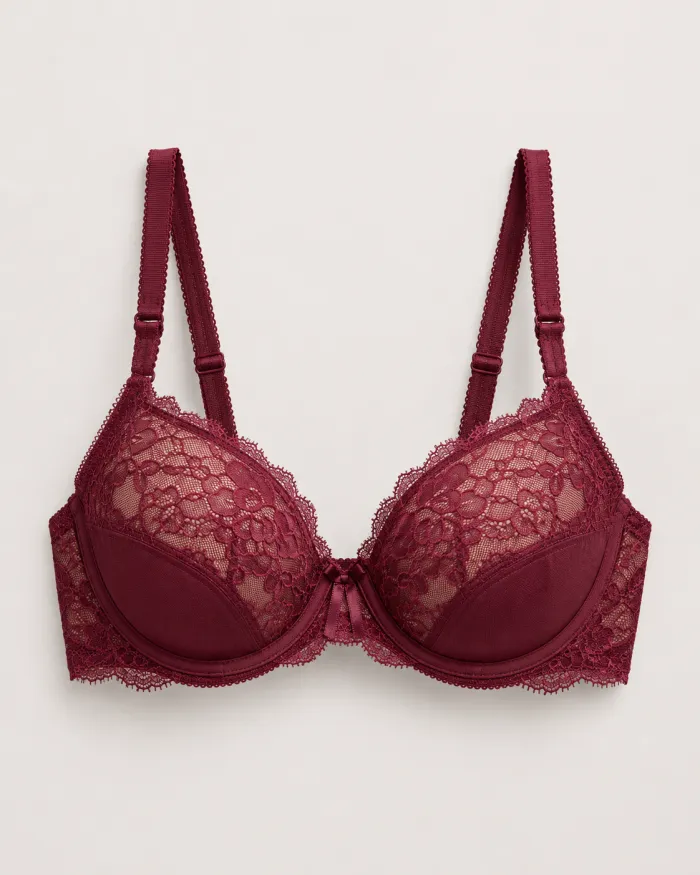 Designer lace bra manufactured by NuedWears wholesale innerwear India